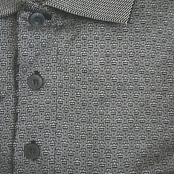 NWT Izod Golf Cotton Gray Polo Shirt Size M - Picture 3 of 5